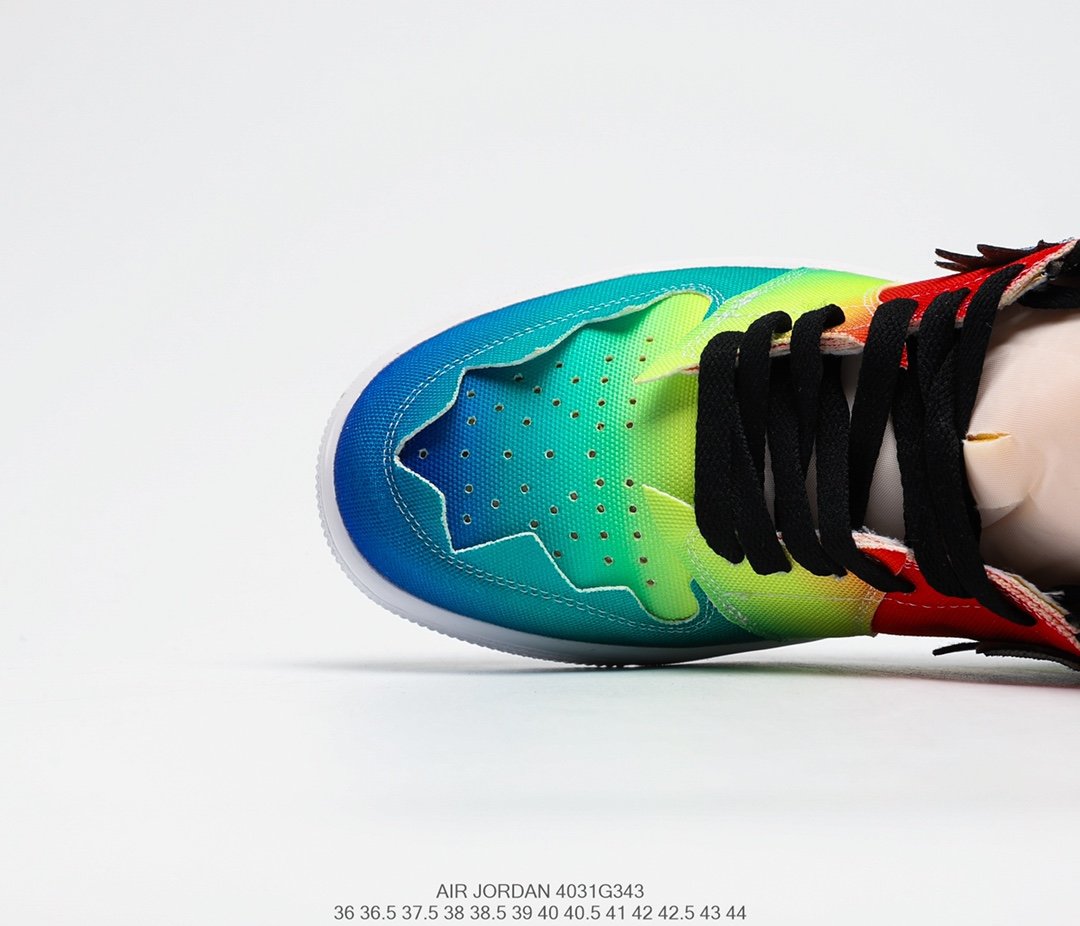 耐克乔丹nike air jordan 1 low星云渐变鞋面休闲时尚百搭舒适个性