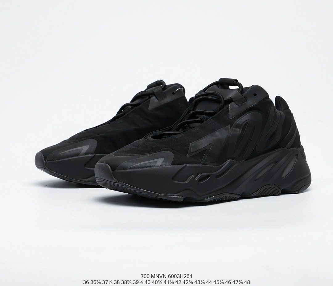 阿迪达斯kanye west x adidas yeezy boost 700 mnvn"triple black"