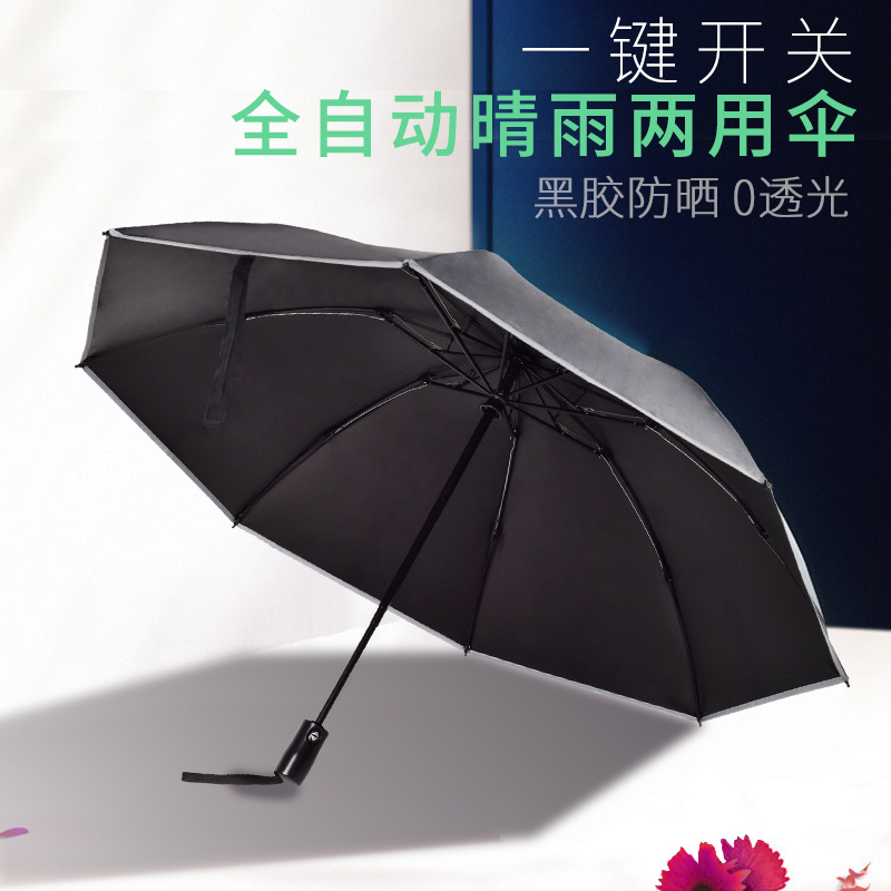 宾卡加全暴风雨自动安全反向伞 暴风雨吹不烂,1秒收开伞,暴雨不湿身!