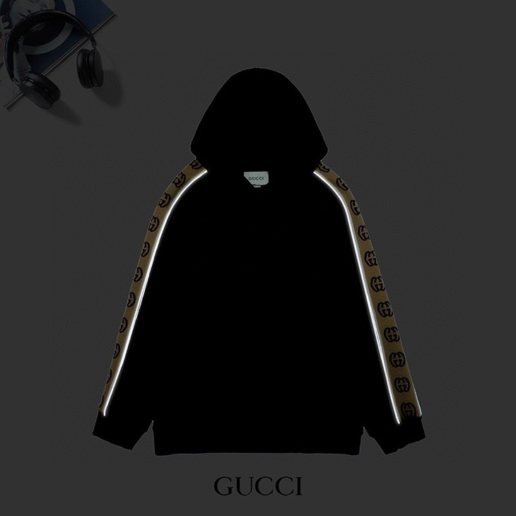 gucci袖反光织带帽衫 套装 guc1003 q