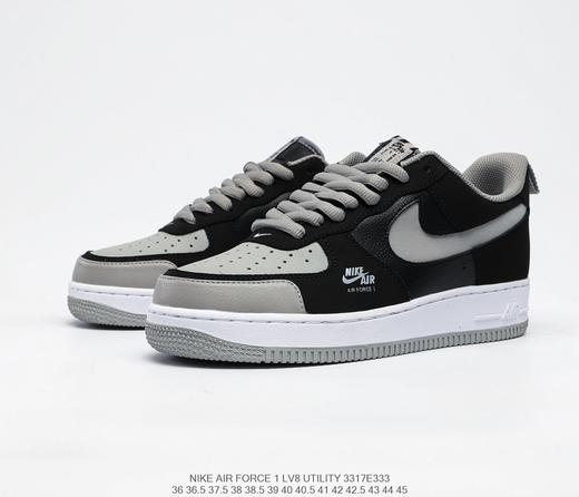 耐克nike air force 1 low影子灰空军一号低帮百搭休闲运动板鞋