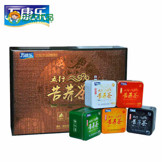 万康乐苦荞茶 茶礼盒 520g 商品图0