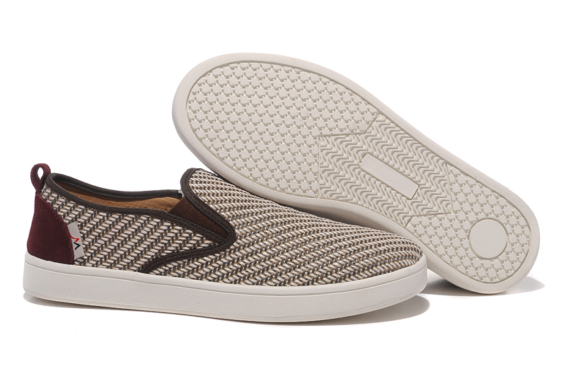visvim夏季编织布面板鞋休闲男鞋透气时尚潮流鞋低帮真皮鞋子包邮
