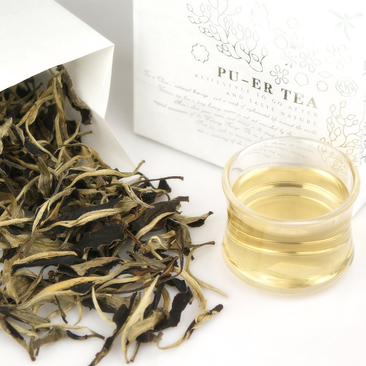 勐尚茶坊 月光美人普洱茶生茶月光白 特级浓香白茶正品特价