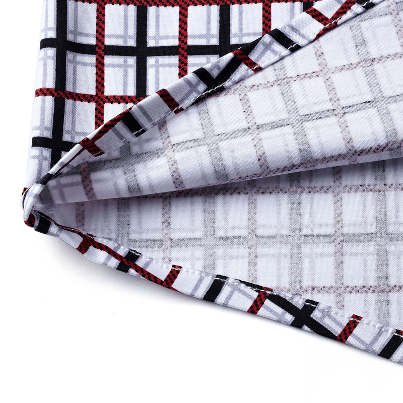 男士衬衫宽松商务休闲丝光纯棉短袖衬衣 - 高驰godson服饰