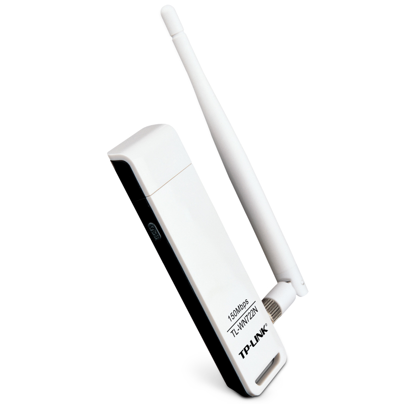 tp-link tl-wn722n 150m usb 无线网卡 接收器 4db外置天线