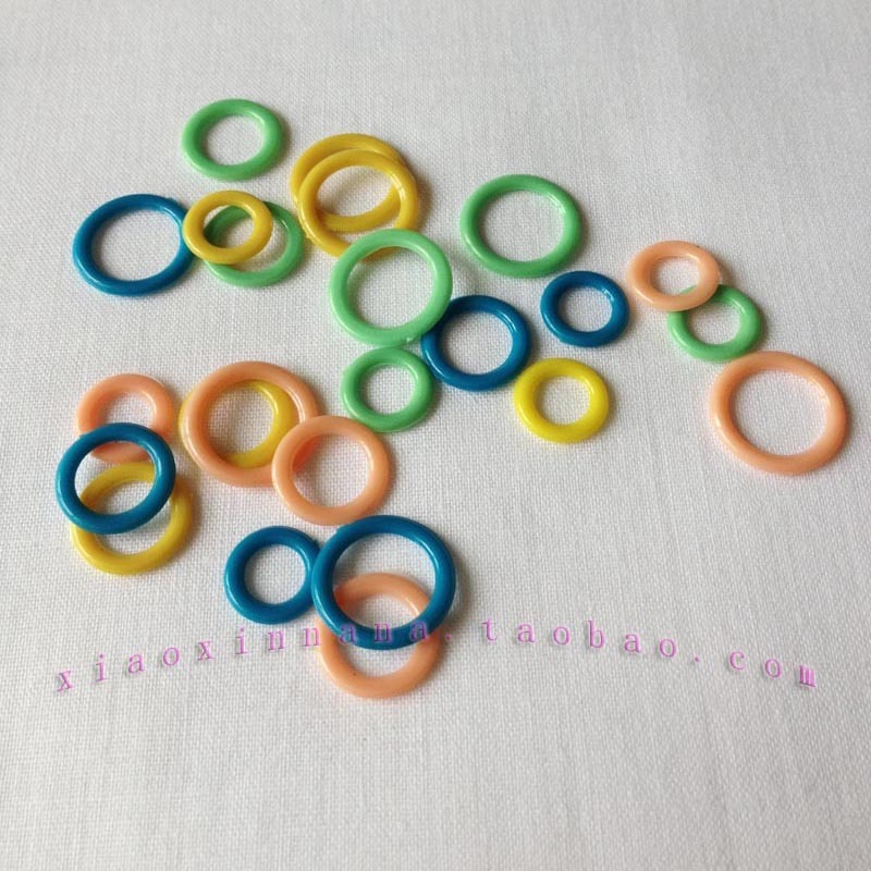 编织工具 圆形记号圈 分花记号环 毛衣记数圈 记号圈