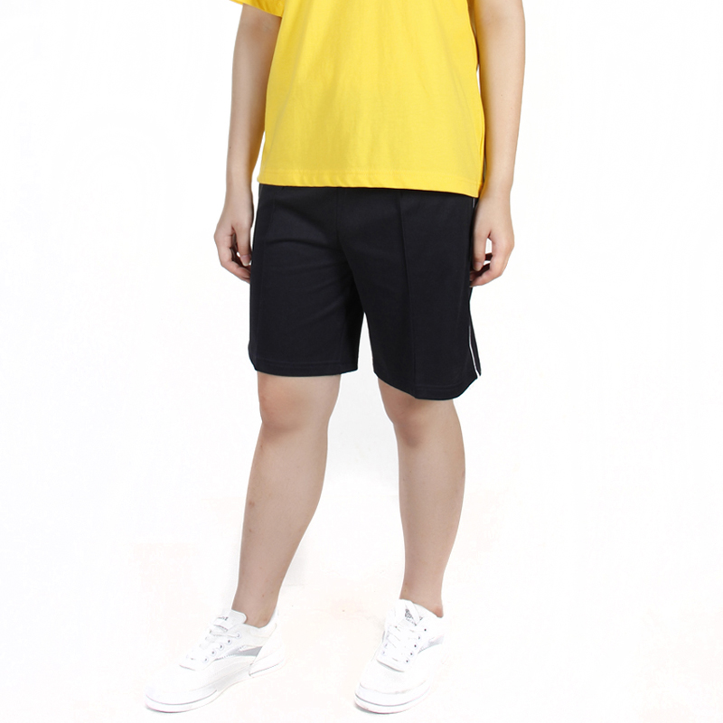 望子成龙 广州市第十八中学校服 夏季针织运动短裤