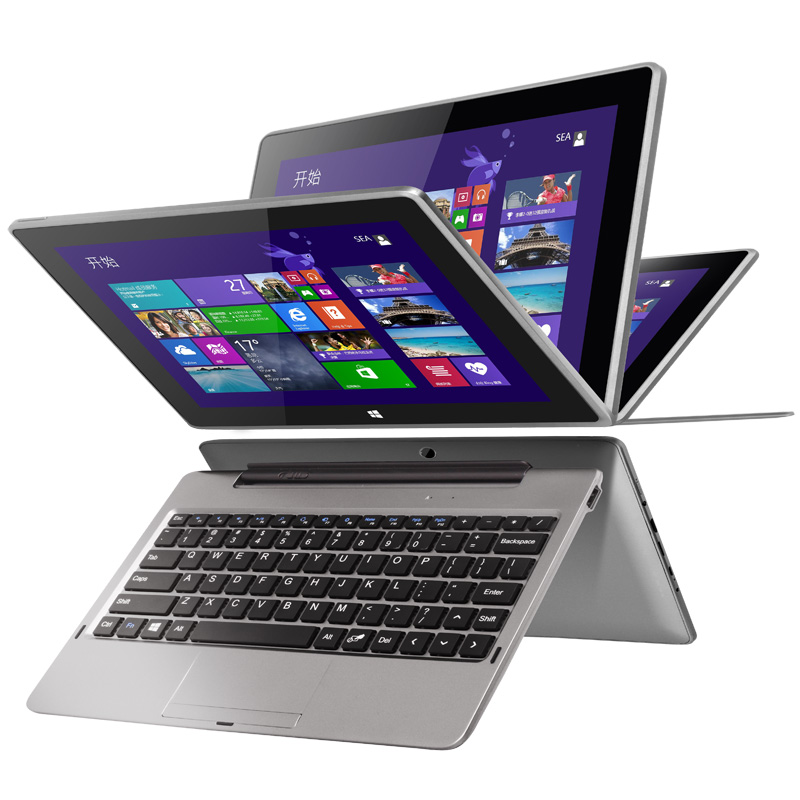 二合一平板wifi 64gb英特尔四核win8平板电脑