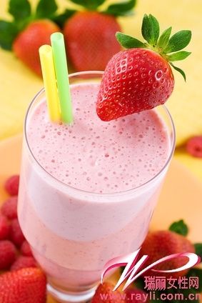 草莓乳酸多果汁【一品豆花】