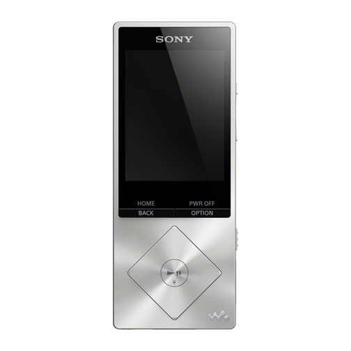 新品首发 sony/索尼 nwz-a15 mp3 mp4 hifi无损播放器 国行