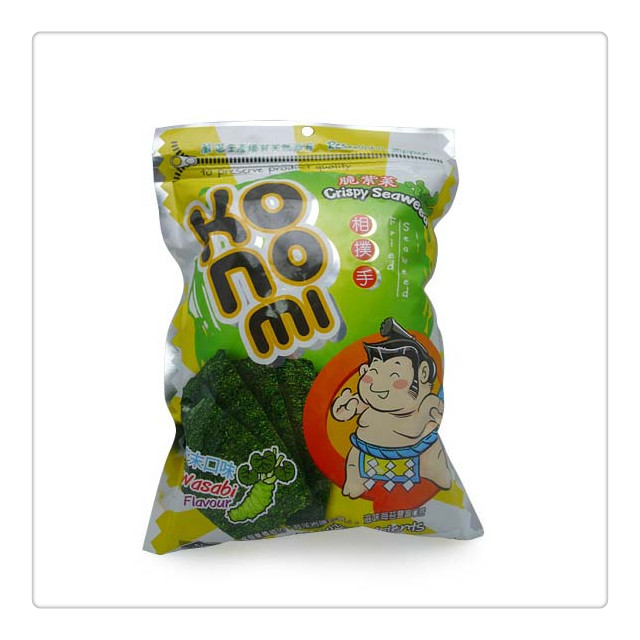 konomi相扑手 日式海苔 小s推荐 泰国食品 辣味 40g