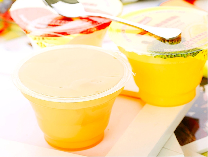 [吃货闲人]马来西亚原装进口 素玛哥牌榴莲味果冻布丁 110g*6杯