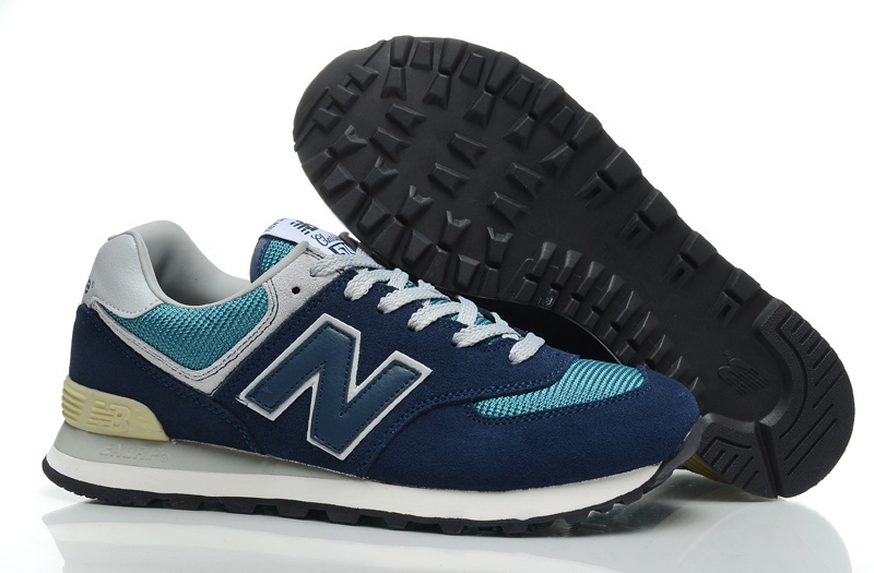 乐趣代购纽巴伦nb574三原色 海军蓝36-44