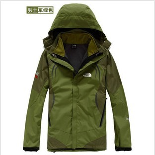北面tnf9010男女情侣款户外冲锋衣