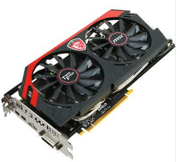 微星/msi r9 280x gaming 3g 384bit游戏显卡 超越hd7970 现货