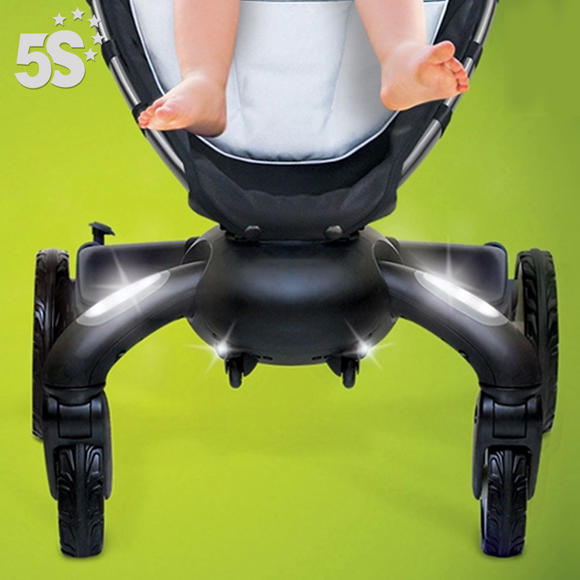 4moms美国Origami可充电婴儿车全自动折叠婴