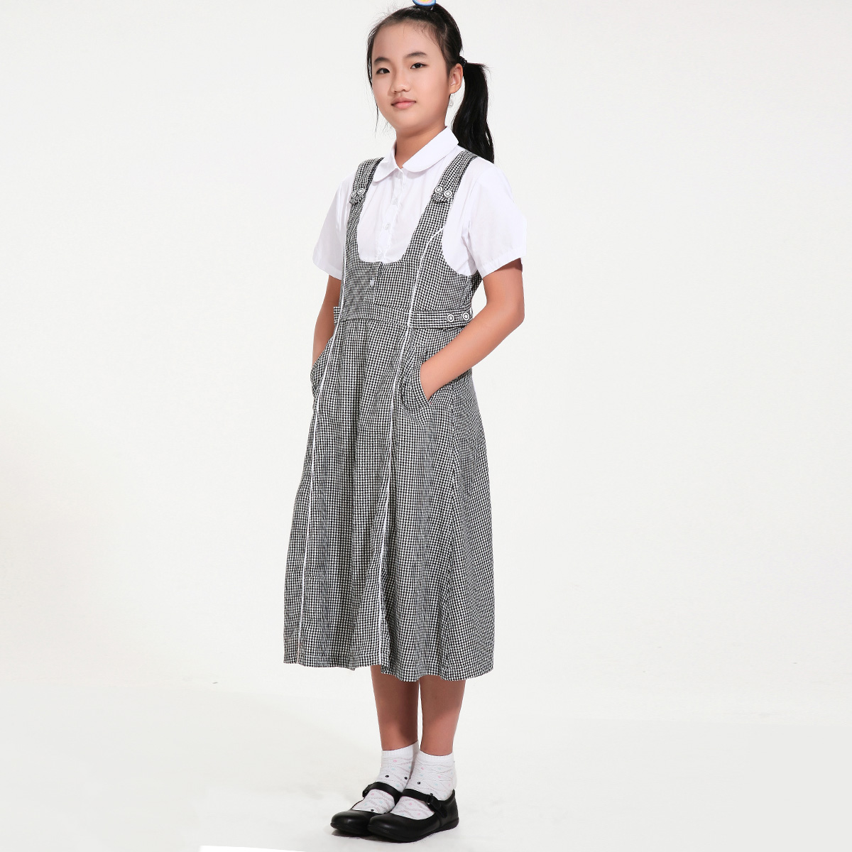 【美丽奥校服】 中学女生夏季礼服