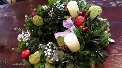 圣诞礼丨桌面圣诞花环 商品图1