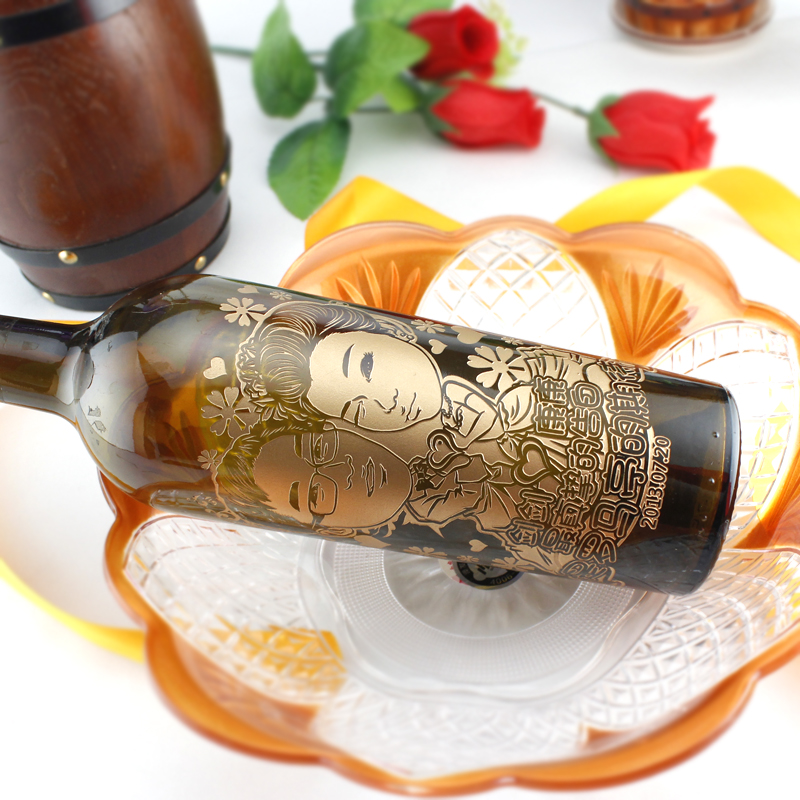 艺术酒雕-法国美时