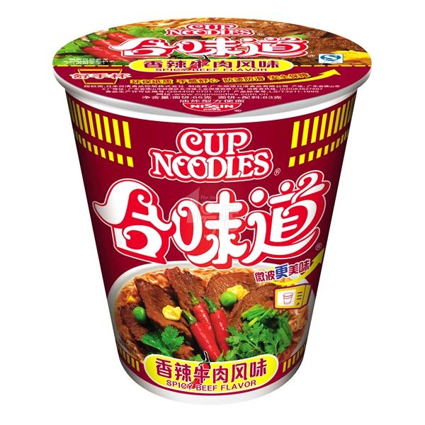 日清合味道杯面(香辣牛肉风味)
