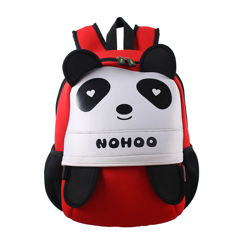 nohoo可爱幼儿园儿童书包卡通熊猫旅行背包