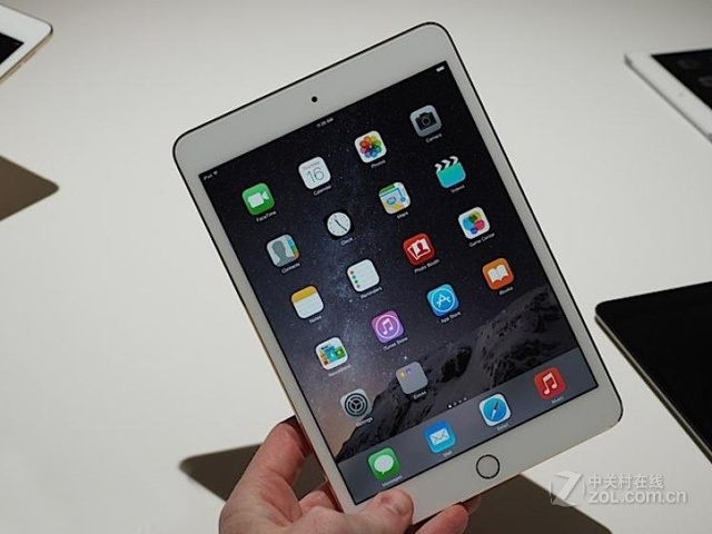 apple ipad mini 3 mgnv2ch/a 7.9英寸平板电脑 (16g wifi版)银色