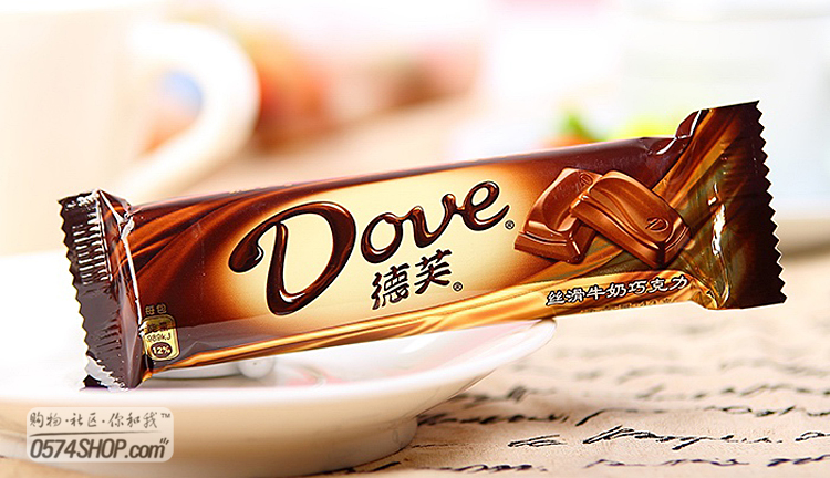 德芙丝滑牛奶巧克力43g