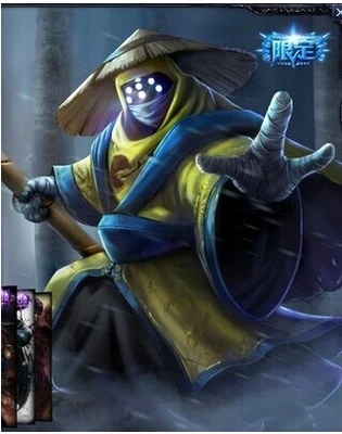 自动发卡 英雄联盟lol 武器大师 卧虎藏龙 贾克斯