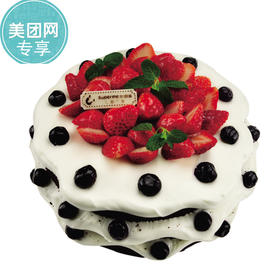 测试产品【7店通用】双莓黑森林生日蛋糕8英寸