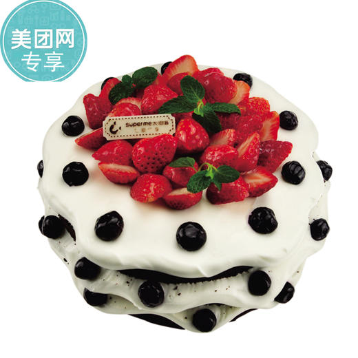 测试产品【7店通用】双莓黑森林生日蛋糕8英寸 商品图0