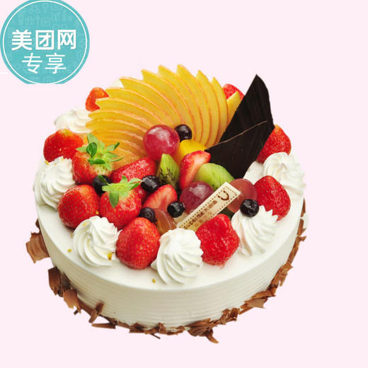 【7店通用】完莓果园生日蛋糕8英寸 商品图0