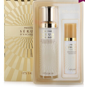 韩国正品it's skin伊思蜗牛精华套盒40ml 蜗牛眼霜套盒 15ml特价