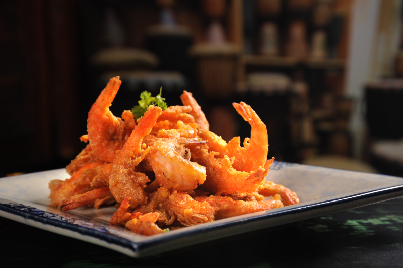 金沙虾 - 苗家山寨民族风味餐厅望江店