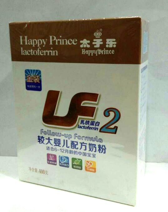 太子乐 lf乳铁蛋白盒装1段400g奶粉