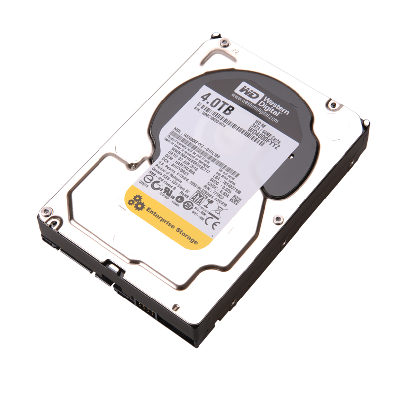 wd/西部数据 wd4000fyyz 4t企业级台式机硬盘 4tb服务器盘