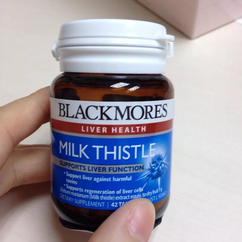 新西兰直邮 blackmores 奶蓟草护肝片 7000mg