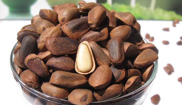 卓奥食品自立袋开口红红松子140g /袋 东北天然红松子