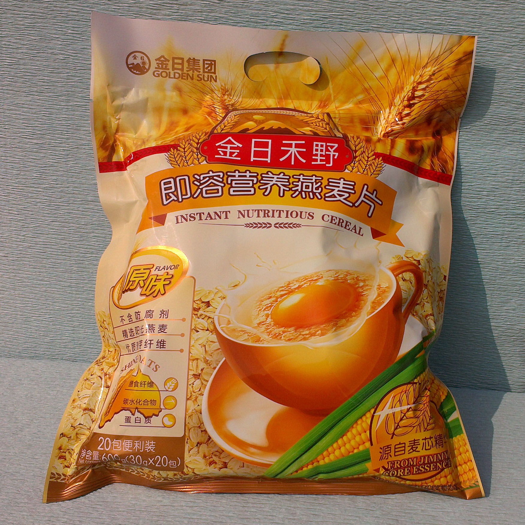 5包金日禾野原味麦片600克