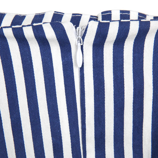 2014春夏新款韩国范条纹印花吊带修身韩版原宿风连衣裙女1307C 商品图3