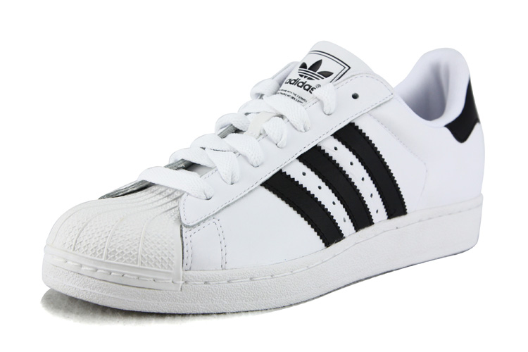 adidas三叶草经典黑白贝壳头男鞋女鞋休闲板鞋