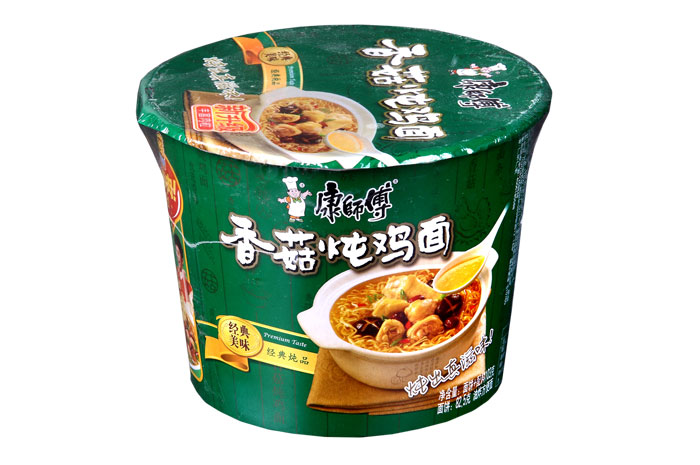 康师傅香菇炖鸡桶面 103g/桶