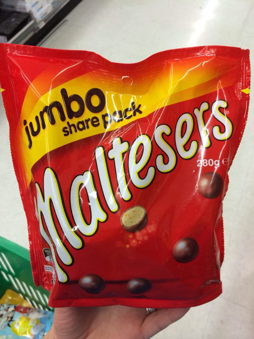 新西兰直邮 maltesers麦提莎麦丽素巧克力经典夹心 280g超值包