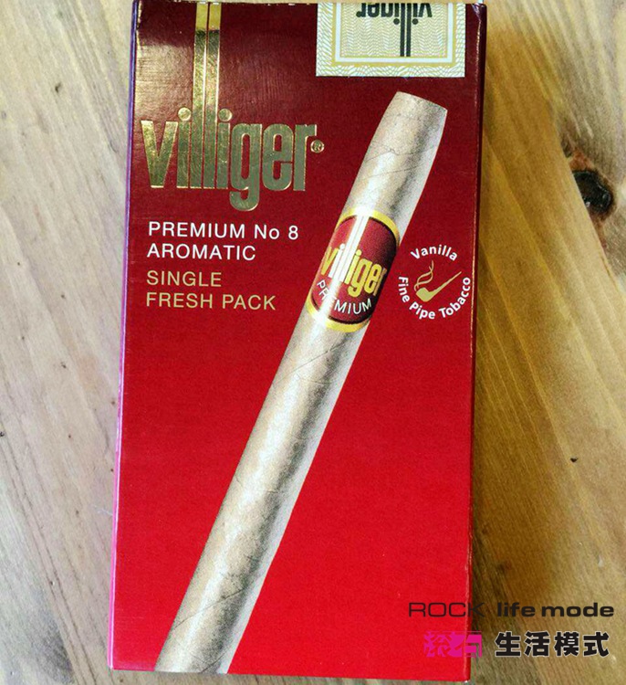 威利雪茄8号5支铝纸装 Villiger No.8
