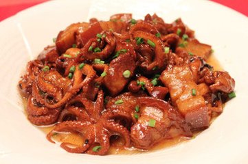b套餐红烧肉八爪鱼