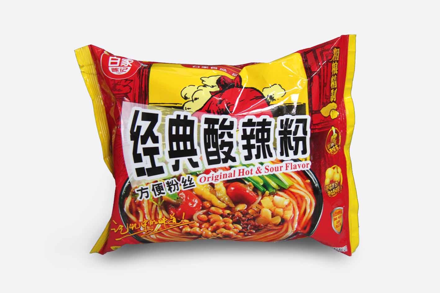 白家陈记 经典酸辣方便粉丝 袋装