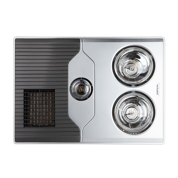 奥普浴霸 hdp521b集成吊顶灯风暖灯暖五合一多功能ptc暖风薄浴霸