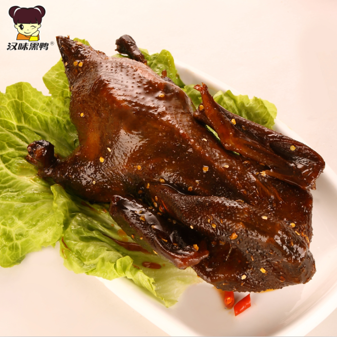 汉味黑鸭真空锁鲜袋:金牌全鸭
