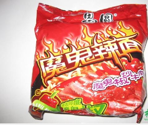 思圆魔鬼拉面魔鬼椒炒牛肉108g/包
