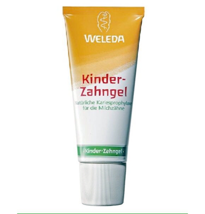 weleda 维蕾德 儿童金盏花可吞食无氟牙膏 50ml